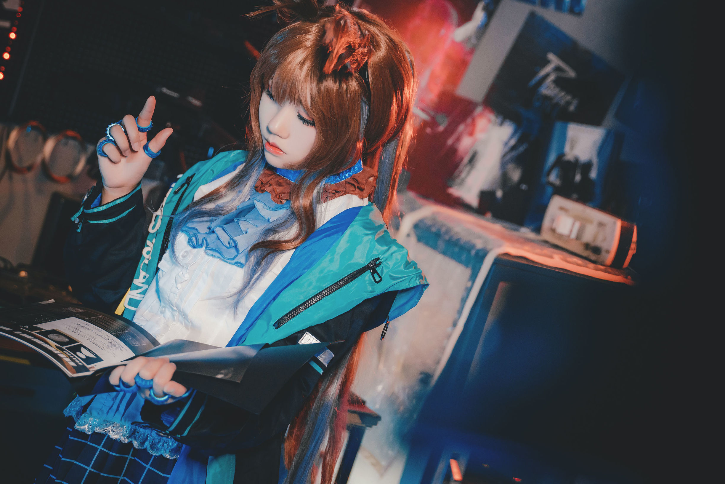 [网红COSER]猫君君MaoJun明日方舟阿米娅插图3
